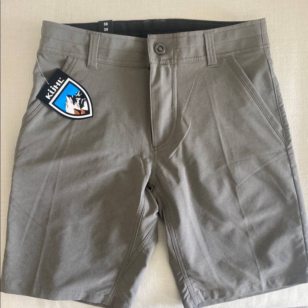 KUHL Men's Gray Shorts - Charcoal  - 30